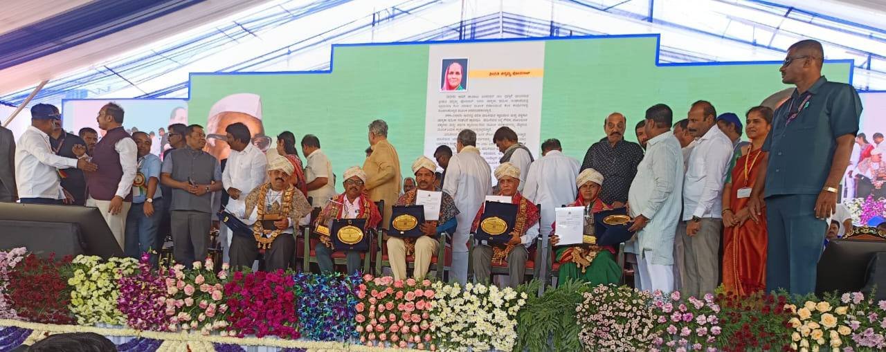 JMS President Smt. Chinnamma Receives Prestigious Dr. Babu Jagjivan Ram Award